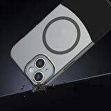 Apple iPhone 13 Kılıf M-Safe Şarj Özellikli Mıknatıslı Redclick Duble Kapak