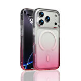 Apple Uyumlu iPhone 17 Pro Kılıf M-Safe Şarj Özellikli Redclick Septik Silikon Kapak