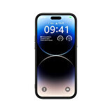 Apple iPhone 14 Pro Kılıf M-safe Şarj Özellikli Karbon Fiber Görünümlü Redclick Antina Kapak