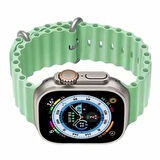 Apple Watch Ultra  2 49mm Redclick Krd-75 Terletmez Dalgalı Tasarım Silikon Kordon