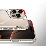Apple iPhone 16 Pro Kılıf Magsafe Şarj Özellikli Redclick T-Max Standlı Kapak