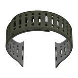 Watch 10 42mm Redclick KRD-124 Silikon Kordon Terletmeyen Delikli Strap Kayış