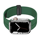 Apple Watch 10 Serisi 46mm Redclick KRD-84 Silikon Modern Tasarım Kordon