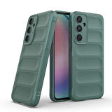 Galaxy A55 Kılıf Esnek TPU Oyuklu Arka Yüzey Tasarımlı Redclick Etnik Silikon Kapak