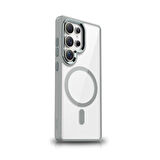Galaxy S25 Ultra Kılıf Magsafe Şarj Özellikli Redclick Krom Magsafe Silikon Kapak