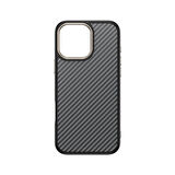 Apple iPhone 16 Pro Kılıf M-safe Şarj Özellikli Karbon Fiber Görünümlü Redclick Antina Kapak