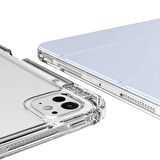 ​​Apple iPad Pro 13 2024 Kılıf Magnetik Ayrılabilen Airbagli Redclick Kalem Bölmeli Tablet Kılıfı