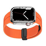Apple Watch 10 Serisi 46mm Redclick KRD-84 Silikon Modern Tasarım Kordon