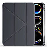 Apple iPad Pro 11 2024 Kılıf Redclick Tri Folding Kalem Şarj Bölmeli Standlı Kılıf
