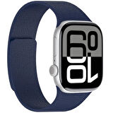 Apple Watch 10 46mm Redclick KRD-136 Kabartma Desenli Mıknatıslı Silikon Kordon