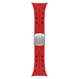 Apple Watch Ultra 2 49mm KRD-127 Metal Tokalı Uzunluk Ayarlı Silikon Kordon