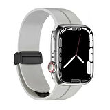 Apple Watch 10 Serisi 46mm Redclick KRD-84 Silikon Modern Tasarım Kordon