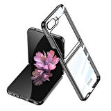 Galaxy Z Flip 6 Kılıf Redclick Full Camlı Kıpta Kapak