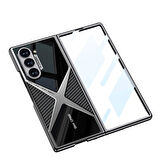 Galaxy Z Fold 6 Kılıf Ultra İnce Kamera Korumalı PC + Karbon Arka Yüzey Redclick X-Pro Kapak