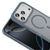 Apple iPhone 17 Pro Kılıf M-safe Şarj Özellikli Mat Arka Yüzey Redclick Sio Kapak