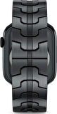 Apple Watch 10 46mm Krd-63 Paslanmaz Metal Kobra Tasarım Kordon