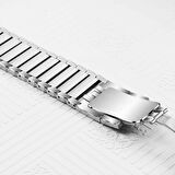 Apple Watch 10 46mm KRD-35 Çizgi Tasarım Metal Kordon