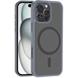 Apple iPhone 16 Pro Max Kılıf Magsafe Şarj Özellikli Mat Arka Yüzey Redclick Sio Kapak