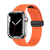 Apple Watch 10 Serisi 42mm Redclick KRD-84 Magnetik Toka Spor Silikon Kordon