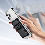 Redclick CRD-05 iphone Samsung Kılıf Hazneli PU Magesafe Magnetik Standlı Kartlık
