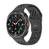 Galaxy Watch Ultra 47mm Redclick KRD-119 Delikli Tasarım Silikon Kordon