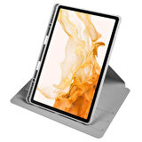 Galaxy Tab S10 Plus Kılıf Redclick Termik Kalem Bölmeli Dönebilen Standlı Kılıf