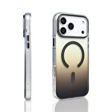 Apple iPhone 17 Pro Kılıf M-safe Şarj Özellikli Transparan Renk Geçişli Redclick Toros Kapak
