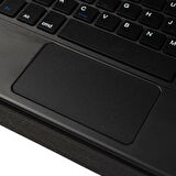Galaxy Tab S10 Plus Redclick Border Keyboard Bluetooh Bağlantılı Standlı Klavyeli Tablet Kılıfı