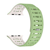 Watch 10 46mm Redclick KRD-124 Silikon Kordon Terletmeyen Delikli Strap Kayış