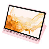 Galaxy Tab S10 Plus Kılıf Redclick Termik Kalem Bölmeli Dönebilen Standlı Kılıf