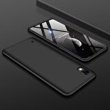 Galaxy A10 Kılıf 3 Parçalı Tam Koruma Şık Astrea Premium Sert Kapak