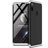 Galaxy A11 Kılıf 3 Parçalı Tam Koruma Şık Astrea Premium Sert Kapak