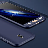 Galaxy J5 Pro Kılıf 3 Parçalı Tam Koruma Şık Astrea Premium Sert Kapak