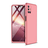 Galaxy M31S Kılıf 3 Parçalı Tam Koruma Şık Astrea Premium Sert Kapak