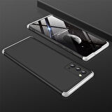 Galaxy Note 20 Kılıf 3 Parçalı Tam Koruma Şık Astrea Premium Sert Kapak