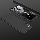 Galaxy Note 20 Kılıf 3 Parçalı Tam Koruma Şık Astrea Premium Sert Kapak