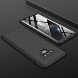 Galaxy Note 9 Kılıf 3 Parçalı Tam Koruma Şık Astrea Premium Sert Kapak