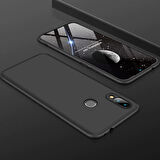 Huawei P Smart 2019 Kılıf 3 Parçalı Tam Koruma Şık Astrea Premium Sert Kapak