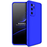Huawei P40 Pro Kılıf 3 Parçalı Tam Koruma Şık Astrea Premium Sert Kapak