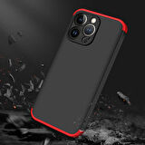 iPhone 11 Kılıf 3 Parçalı Tam Koruma Şık Astrea Premium Sert Kapak