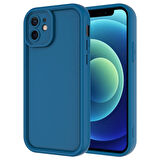 iPhone 12 Kamera Korumalı ve Ergonomik Şık Ananas Silikon Kılıf