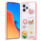 Redmi 12 4G Figürlü ve Desenli Şık Cevze Premium Kılıf