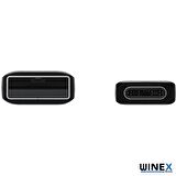 Winex DG970 USBA to Type-c Data ve Şarj Kablosu Siyah