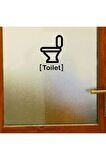 1 Parça Banyo Duvar Sticker Yaratıcı Kendinden Yapışma Su Geçirmez Duvar Dekoru
