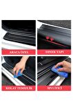 Chrysler Sebring Uyumlu  Karbon Kapı Eşiği Oto Sticker 4 Adet