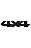 Off Road 4X4 Oto Motor Laptop Duvar Folyo Sticker 30 x 3