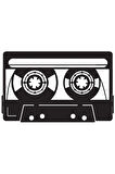 Nostaljik Kaset Sticker 10 X 6 Cm