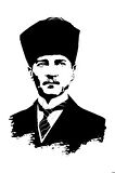Mustafa Kemal Atatürk Oto Motor Laptop Duvar Folyo Sticker 100 X 140 Cm