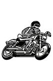 Klasik Motosikletler Oto Motor Laptop Duvar Folyo Sticker (Tip 13) 10x8 Cm