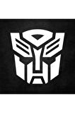 Transformers Oto Motor Laptop Duvar Folyo Sticker 100 x 100 cm